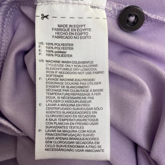 Reebok Speedwick Polo Shirt Men’s 3XLT Purple Golf Athleisure Big & Tall - Picture 5 of 5